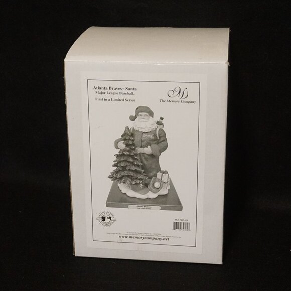 Atlanta Braves Baseball Santa Collectable Limited Series 2000 - Picture 2 of 13